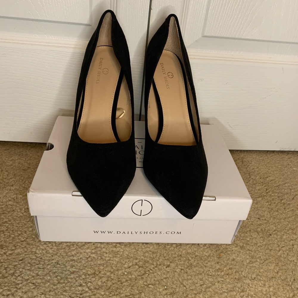 Black heels